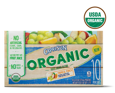 Capri Sun Organic Juice Pouches