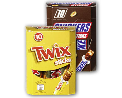 Barres Twix/Snickers