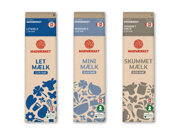 MADVÆRKET Let-, mini- eller skummetmælk