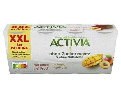 DANONE
YOGOURT ACTIVIA SANS SUCRES AJOUTÉS