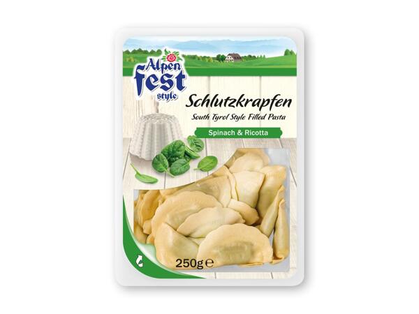 ALPENFEST Schlutzkrapfen