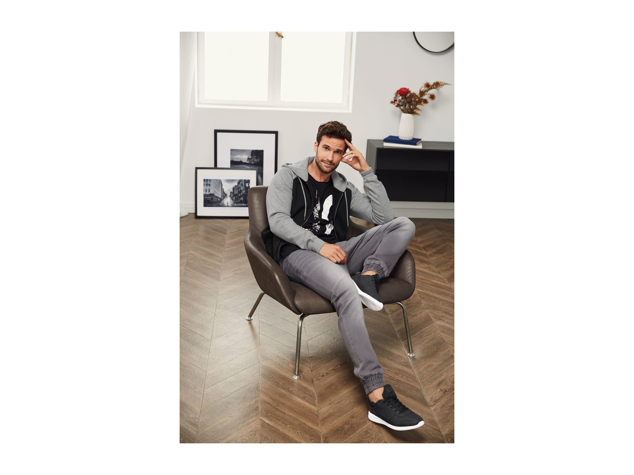 Livergy Men's Denim Joggers1