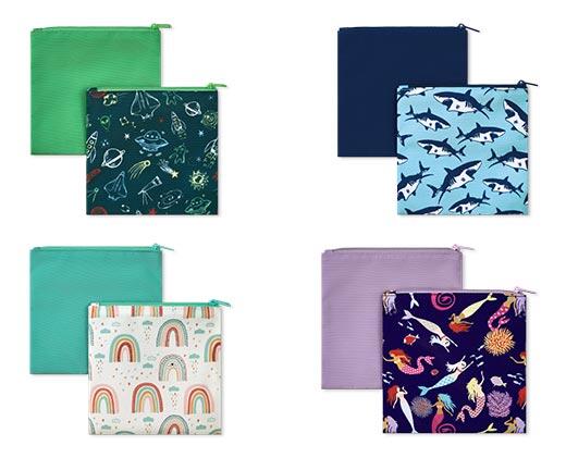 Lily & Dan 
 Reusable Snack or Sandwich Bags