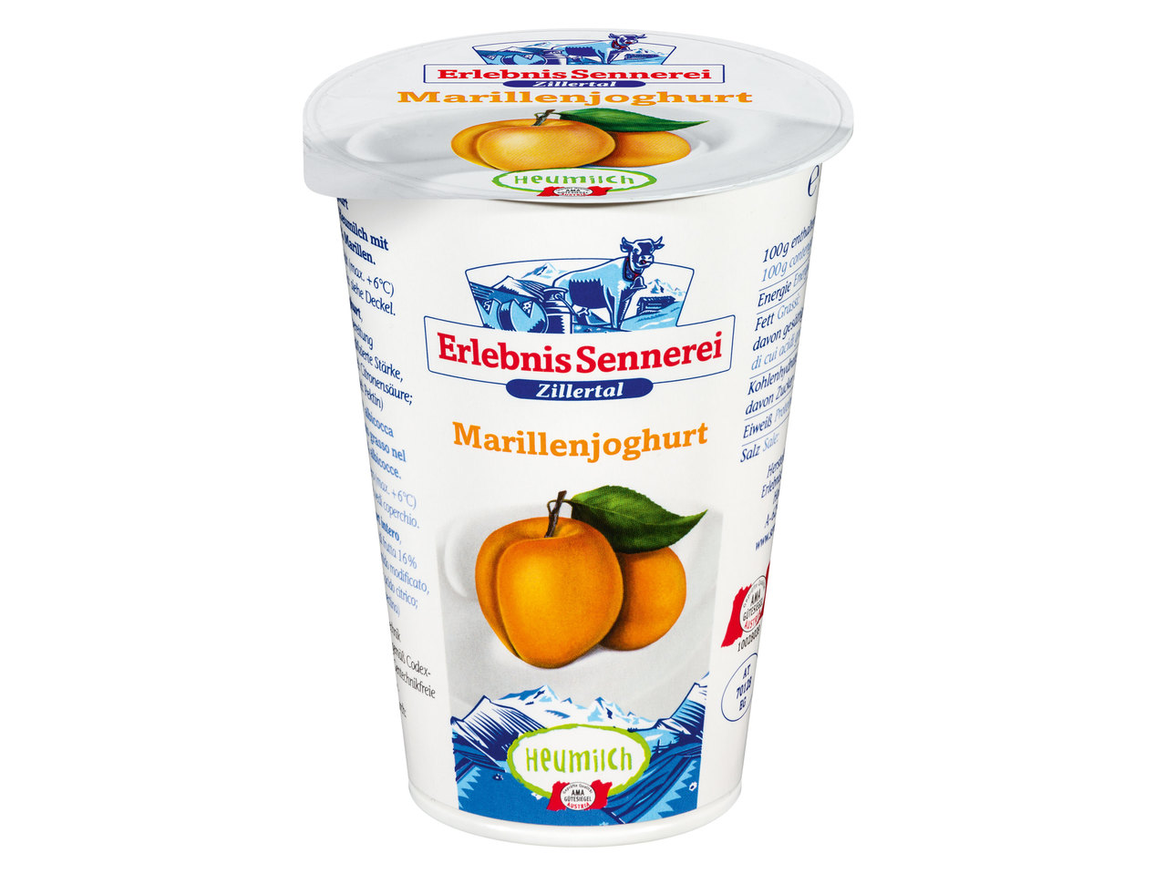 ERLEBNIS SENNEREI ZILLERTAL Fruchtjoghurt