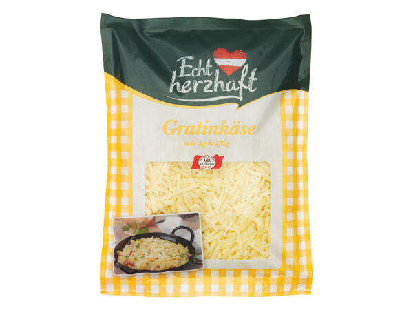 ECHT HERZHAFT Gratinkäse