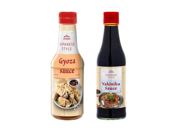 Sauces à la manière japonaise