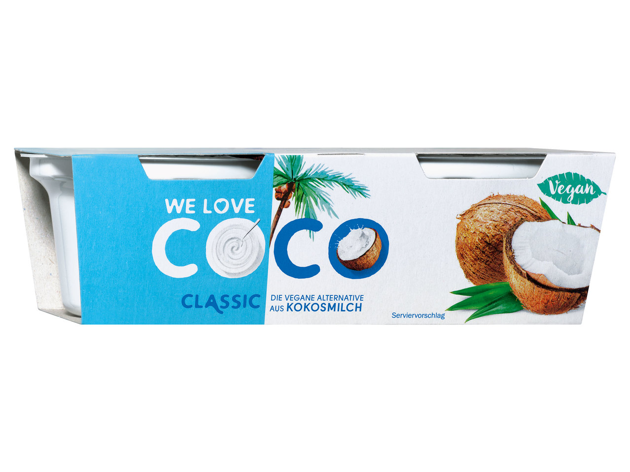 WE LOVE COCO Veganes Kokosdessert