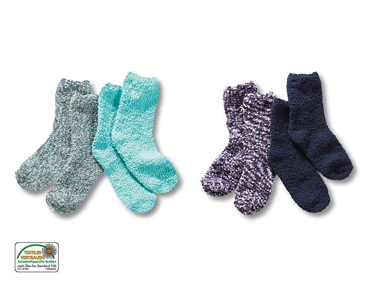 Bettsocken, 2 Paar
