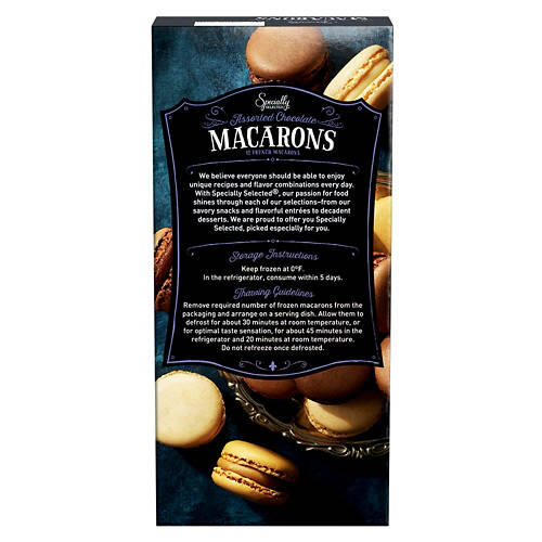 Macarons - Chocolate Assorted, 4.65 oz