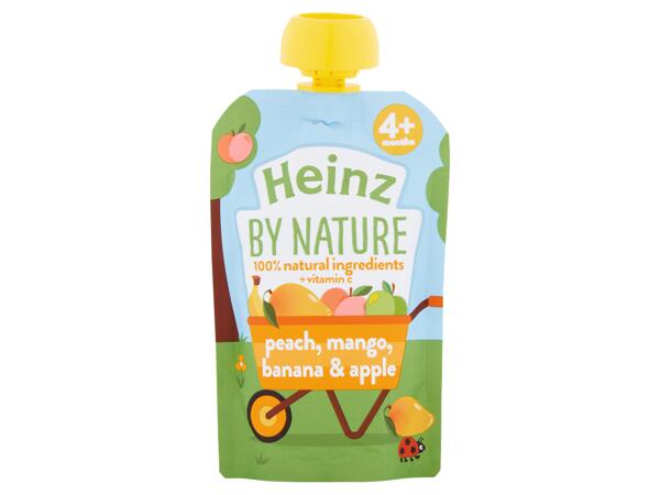 Heinz By Nature Mango & Peach Fruit Pouch