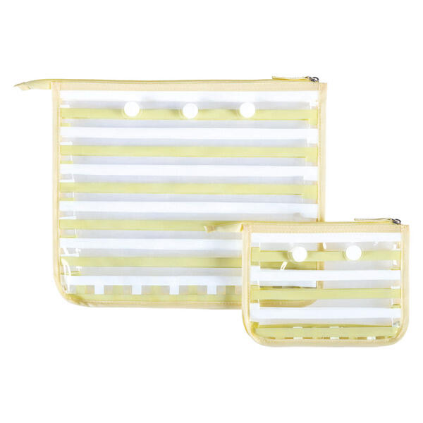 LIVE IN STYLE Yellow Pouch Set Haul It All Accessories