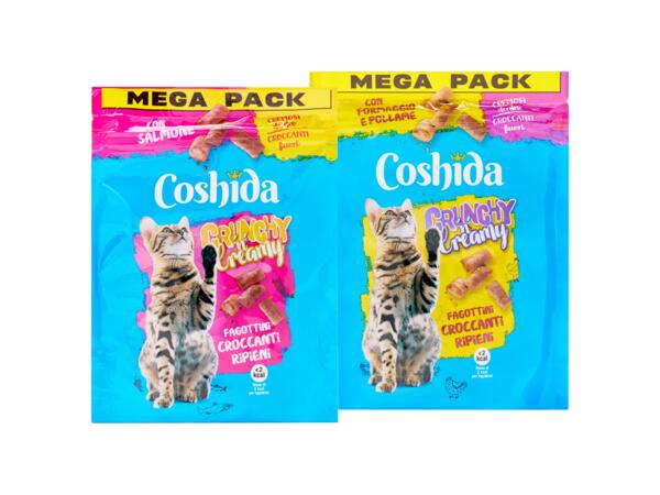 Filled cat treats