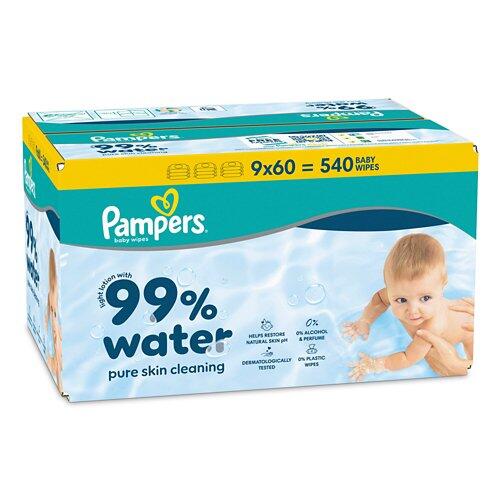 PAMPERS Feuchte Tücher 99% Water