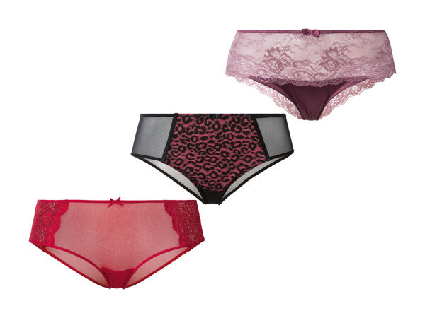 Hipsters avec dentelle, lot de 2