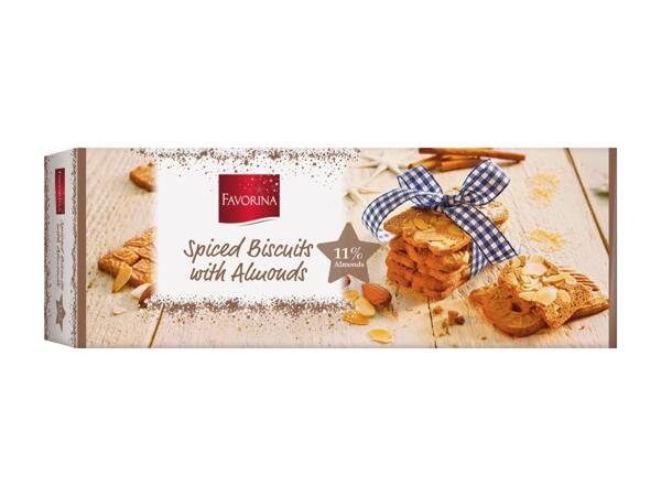 Spiced Biscuits with Almonds