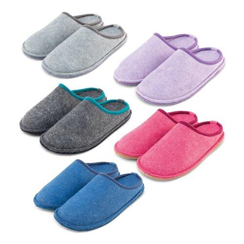 UP 2 FASHION BASICS Damen-/Herren-Filzpantoffeln