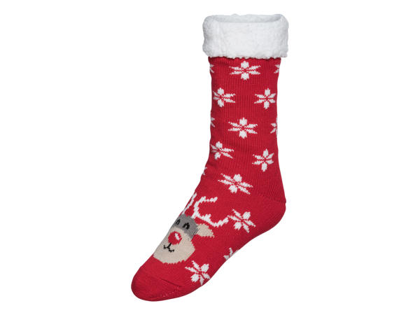 Ladies' Non-Slip Christmas Socks
