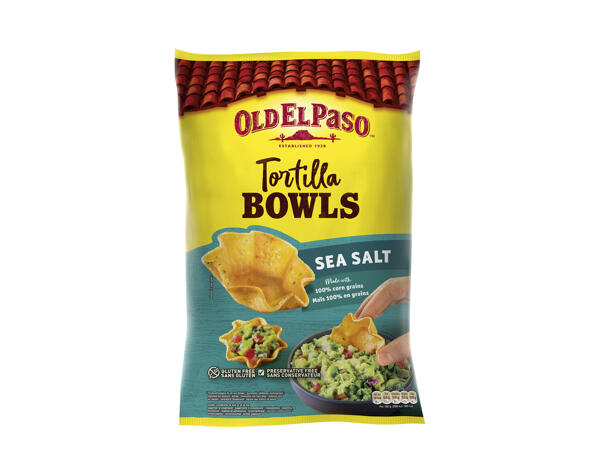 Old El Paso Sea Salt Tortilla Bowls