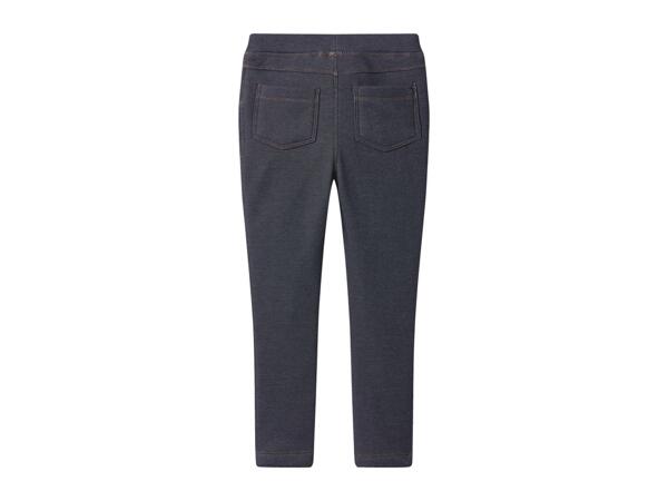 Lupilu Kids' Dark Blue Thermal Jeggings