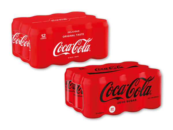 Coca Cola eller Coca Cola Zero