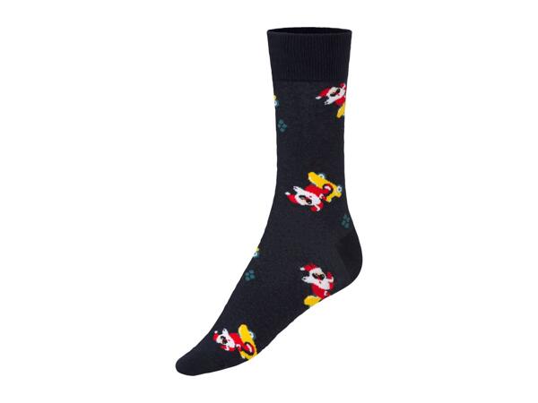 Livergy Men's Christmas Socks - 3 Pairs