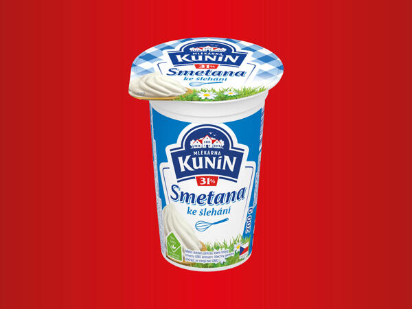 SMETANA KE ŠLEHÁNÍ