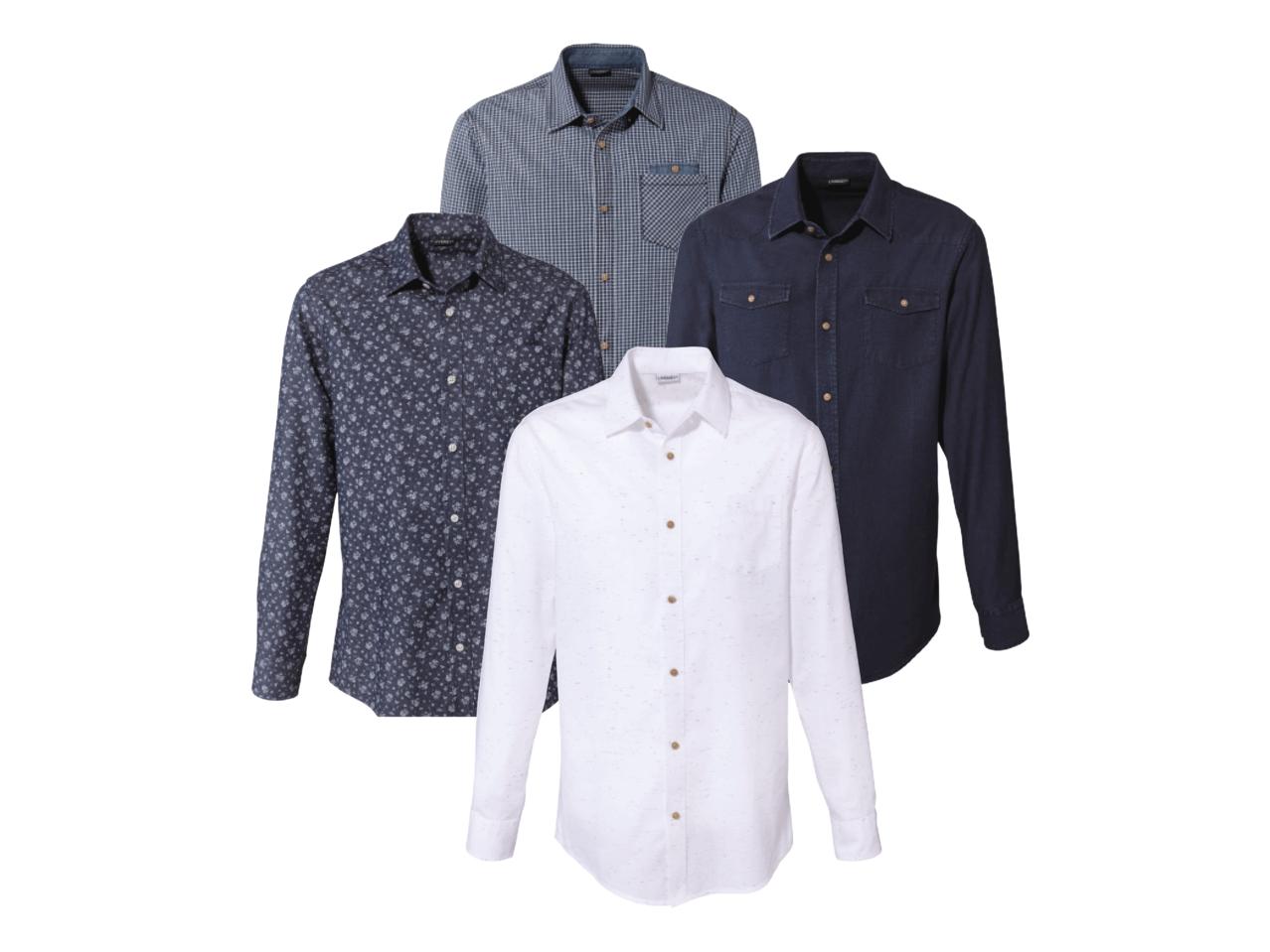 LIVERGY Men's Long-Sleeved Shirt