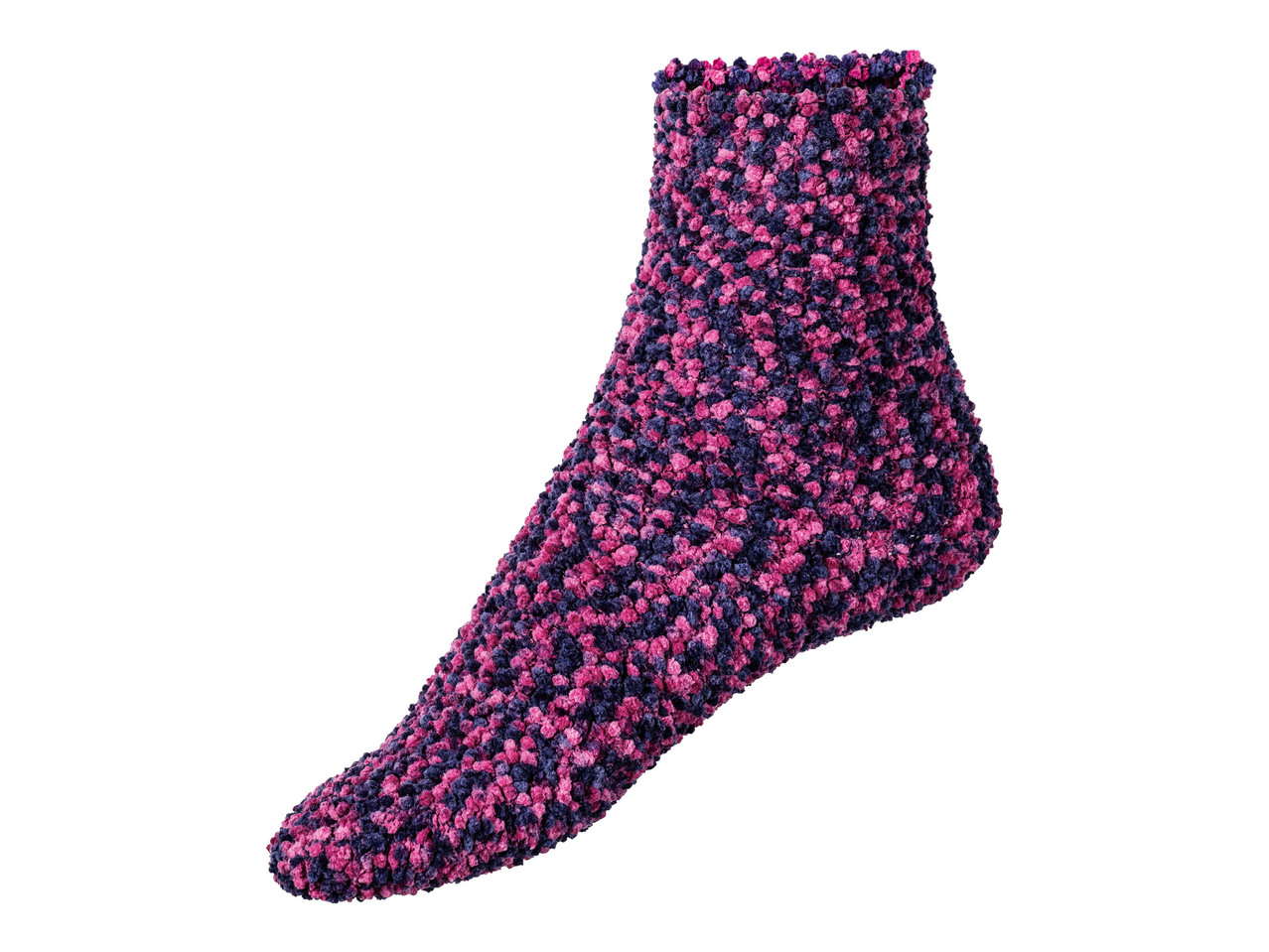 Ladies' Popcorn Socks, 2 pairs