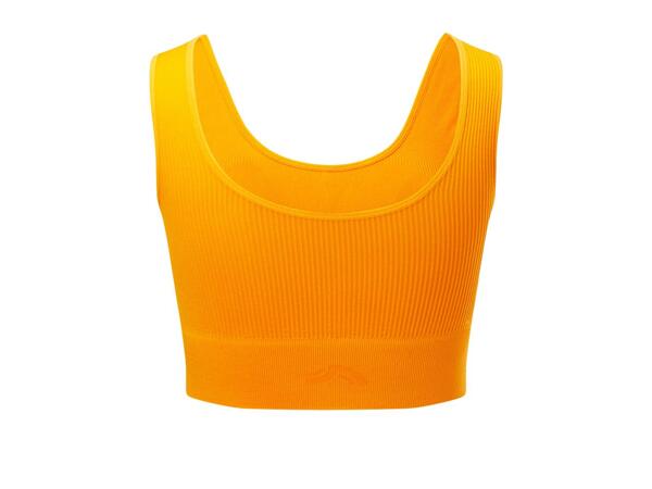 Crivit Ladies' Orange Low Impact Sports Bra