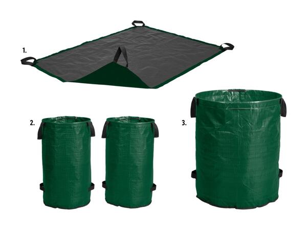 Assortiment de sacs à déchets de jardin