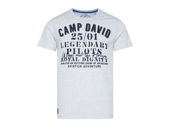 Camp David Herren T-Shirt mit Druck