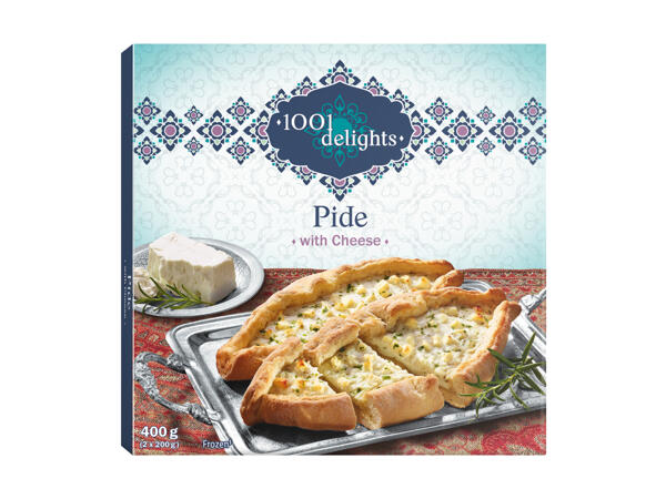 Turkish style beef Flatbread/ Pide with Cheese
