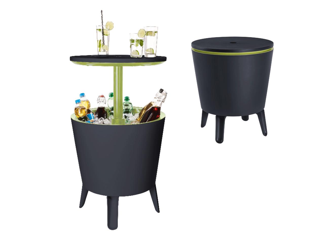 LIVARNO LIVING Party Table with Built-In Ice Bucket