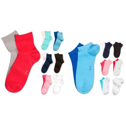 Chaussettes pour dames, 2 paires