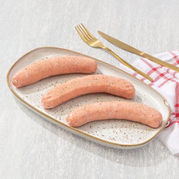 Saucisse porc/bœuf, 3 pcs