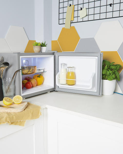 Ambiano 17L Silver Tabletop Fridge