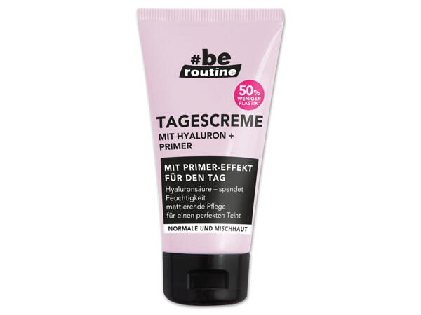 #be routine Tagescreme + Primer