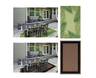 Huntington Home 5' x 8' Indoor/Outdoor Area Rug