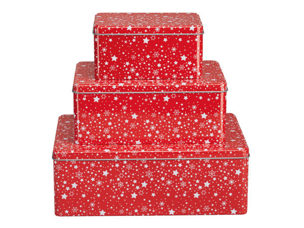 Christmas Tin Set