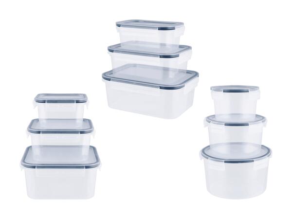 Set de boîtes de conservation, 3 pièces