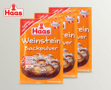 HAAS Weinstein Backpulver