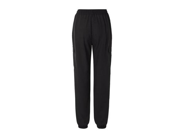 Esmara Ladies' Black Cargo Trousers