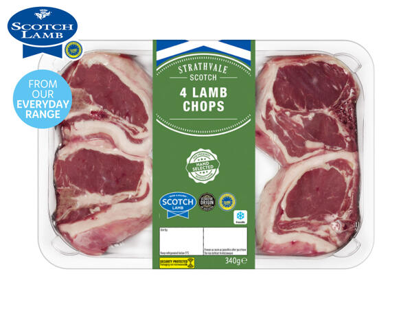 Strathvale 4 Scotch Lamb Chops