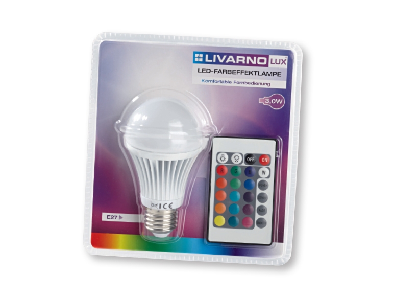 Ledlamp met kleurverandering