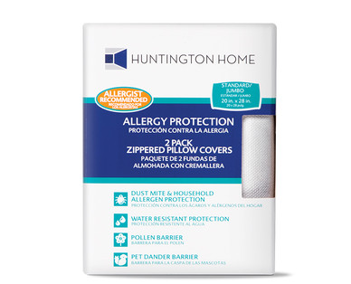 Huntington Home 2-Pack Allergy Protection Pillow Covers