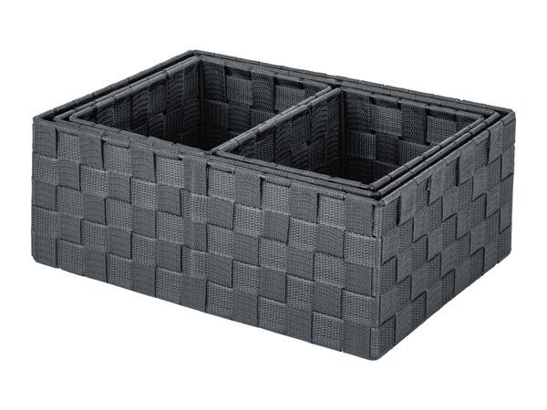 Storage Basket Set, Hanging Storage Baskets or Storage Basket