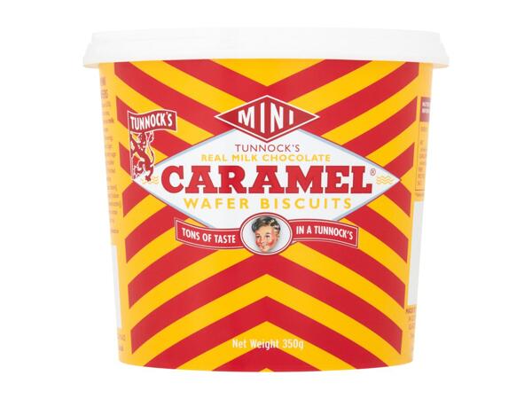 Tunnocks Mini Caramel Wafer Tub