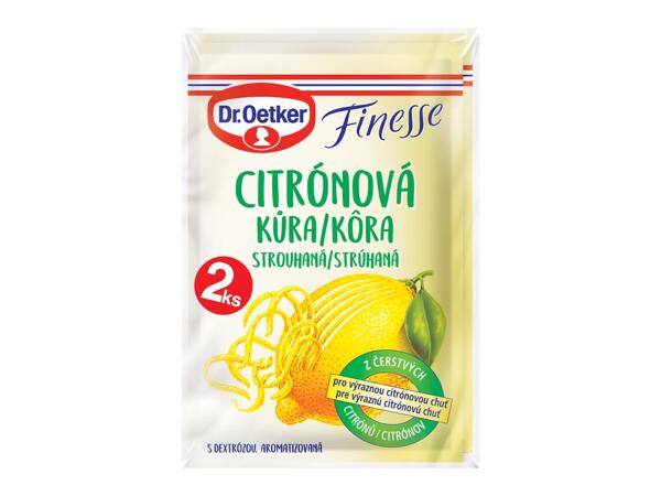 DR. OETKER FINESSE CITRÓNOVÁ / POMERANČOVÁ KŮRA