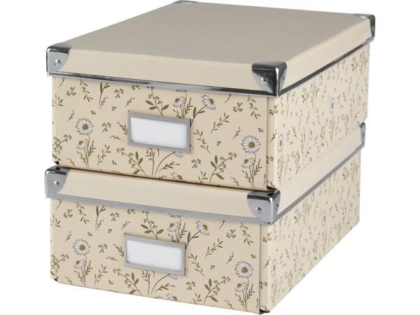 Storage Box with Lid, 1 or 2 pieces