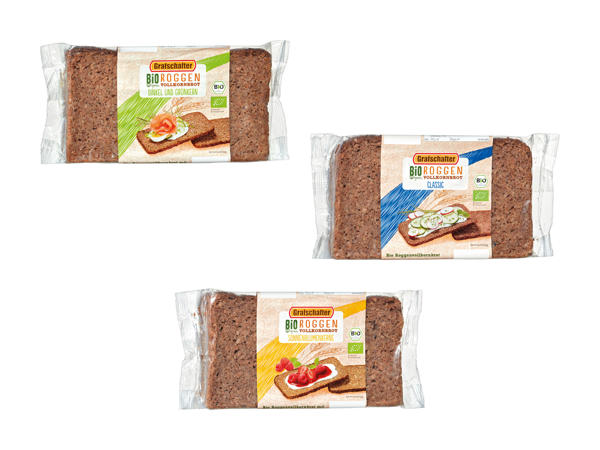 Pane integrale di segale bio